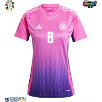 Ženski Nogometni dresi Nemčija Toni Kroos #8 Gostujoči EP 2024 Kratek Rokav